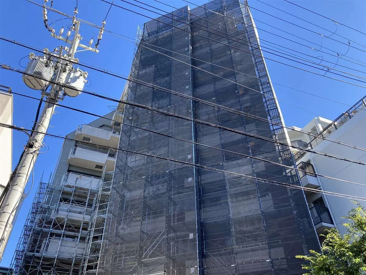 【マンション大規模修繕工事】足場について／大阪市阿倍野区