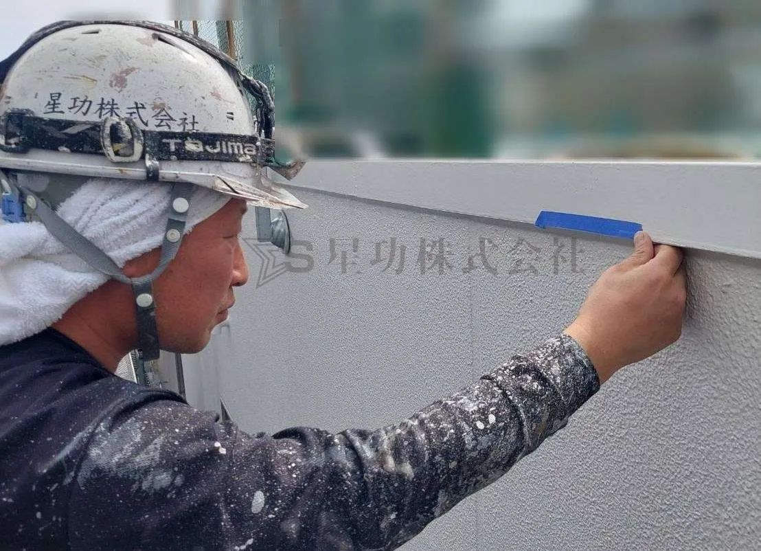 【大規模修繕工事】完成検査・手直し確認作業です／大阪市住吉区