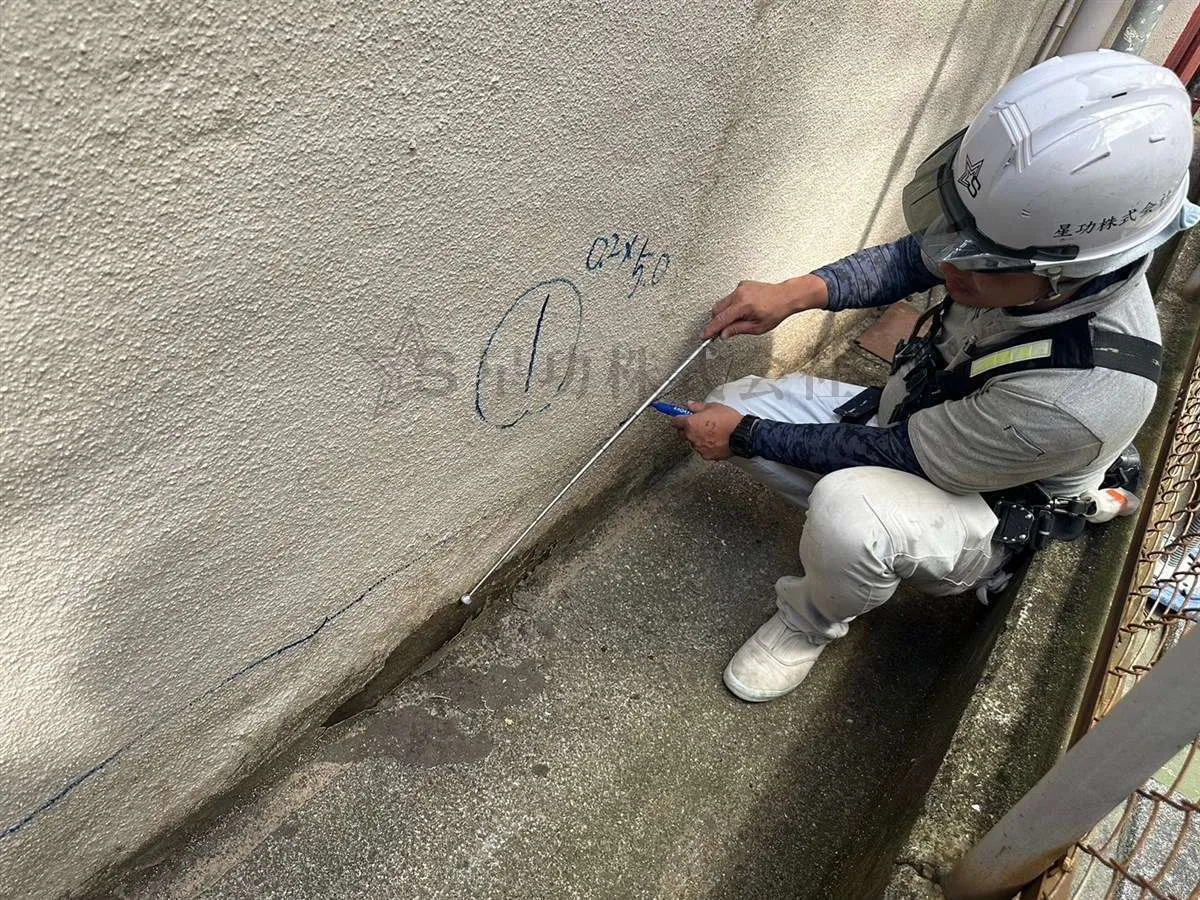 ALC外壁・塗装工事が始まりました【大阪市住吉区】