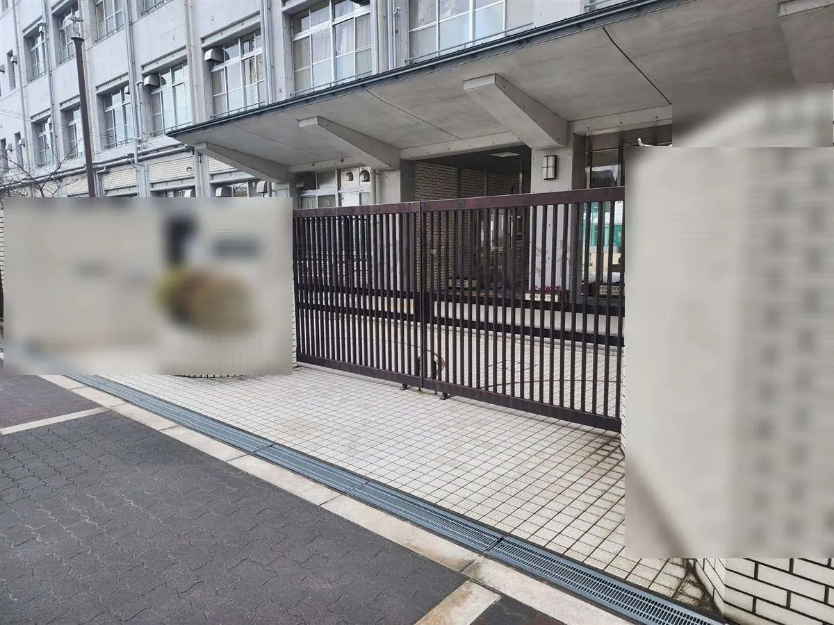 【大阪市立　某中学校】鉄部塗装工事の現地調査へ行ってきました
