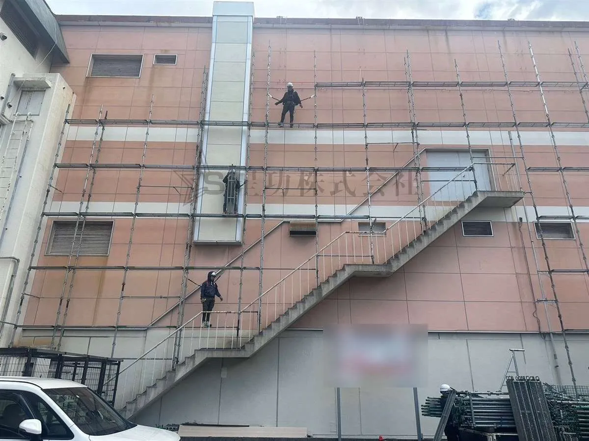 【大阪市此花区・大規模修繕工事】現場はどんどん始まってます！