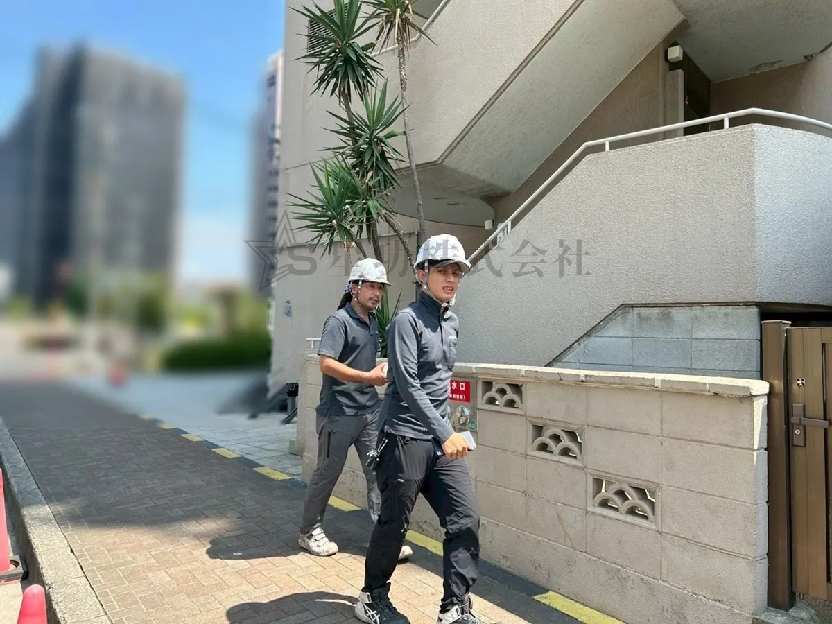 大規模修繕工事　工事着工前・打ち合わせ