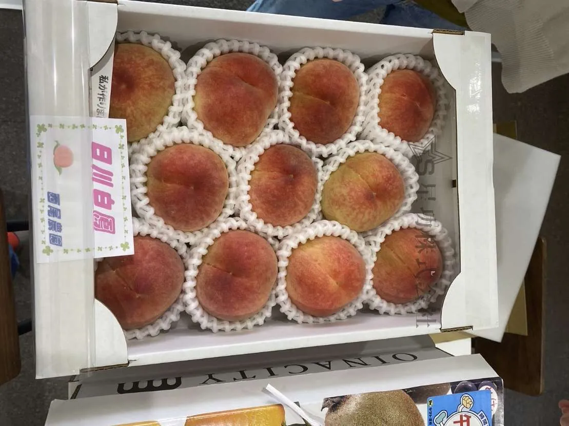 桃の季節がやってきました♡