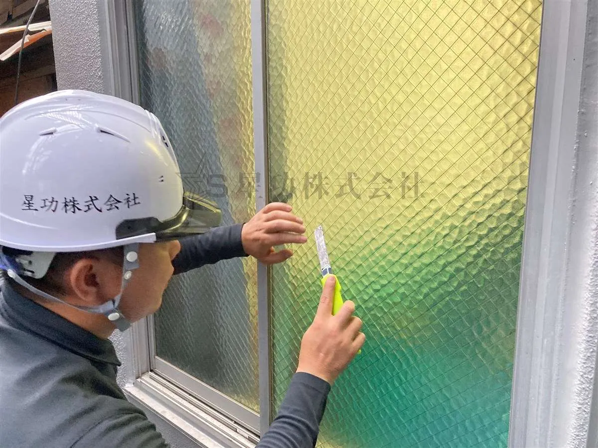 足場解体前の手直し・清掃をさせていただきました【Ｎビル改修工事】