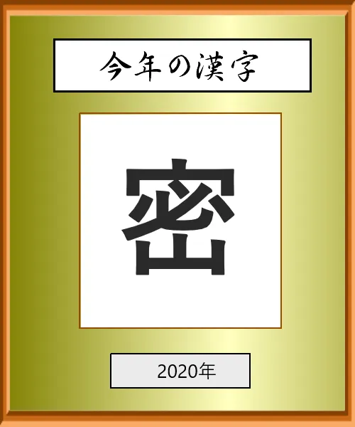 2021年今年の漢字は？