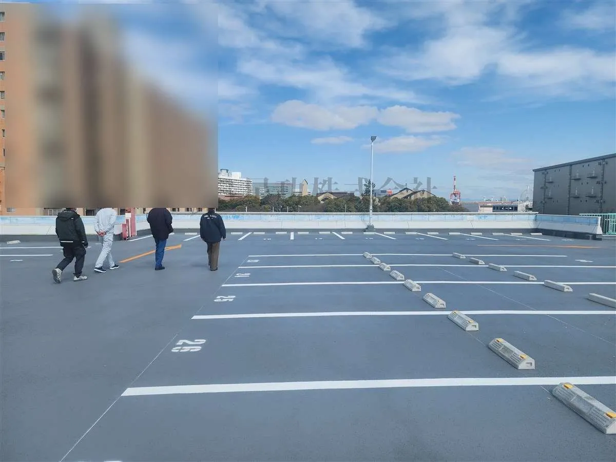 『大規模駐車場・防水工事』大阪市公共工事/住吉区