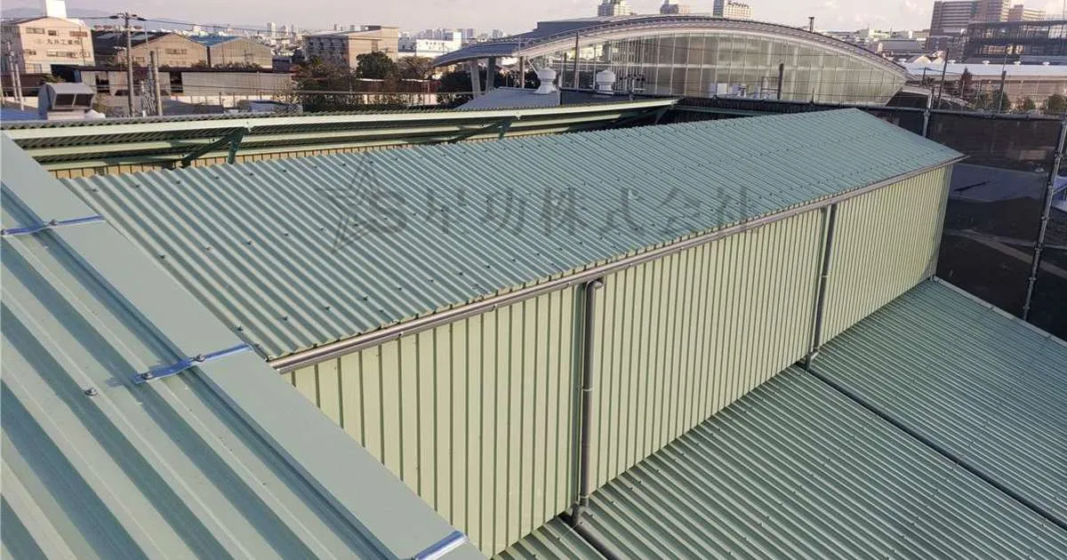 Ｋ工場Ｂ棟【屋根改修工事】施工事例