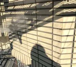 Hマンション　共用部分外壁撥水剤塗装
