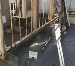 Sビル　屋上フェンス解体工事