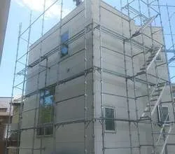 J邸　足場組立工事